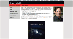 Desktop Screenshot of gregoryssmith.com