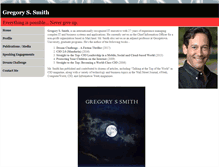Tablet Screenshot of gregoryssmith.com